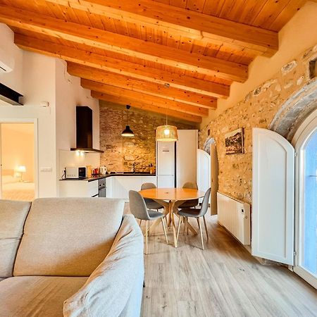 Ganganell Atic Apartamento Con Terraza En Besalú Exteriör bild