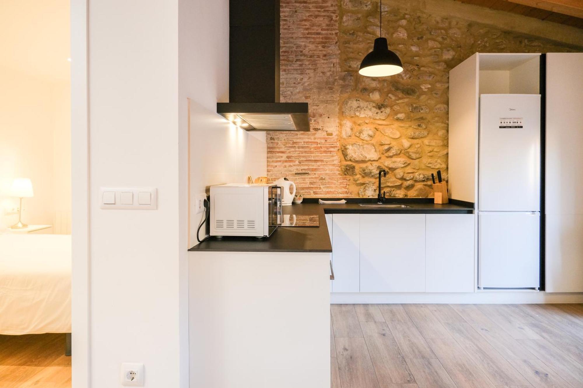 Ganganell Atic Apartamento Con Terraza En Besalú Exteriör bild
