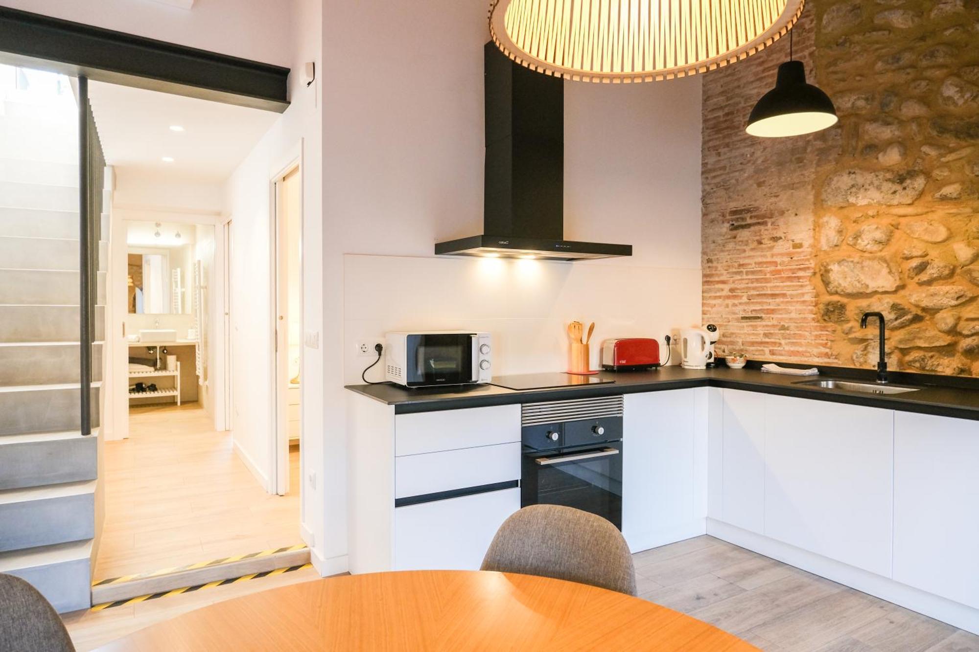 Ganganell Atic Apartamento Con Terraza En Besalú Exteriör bild