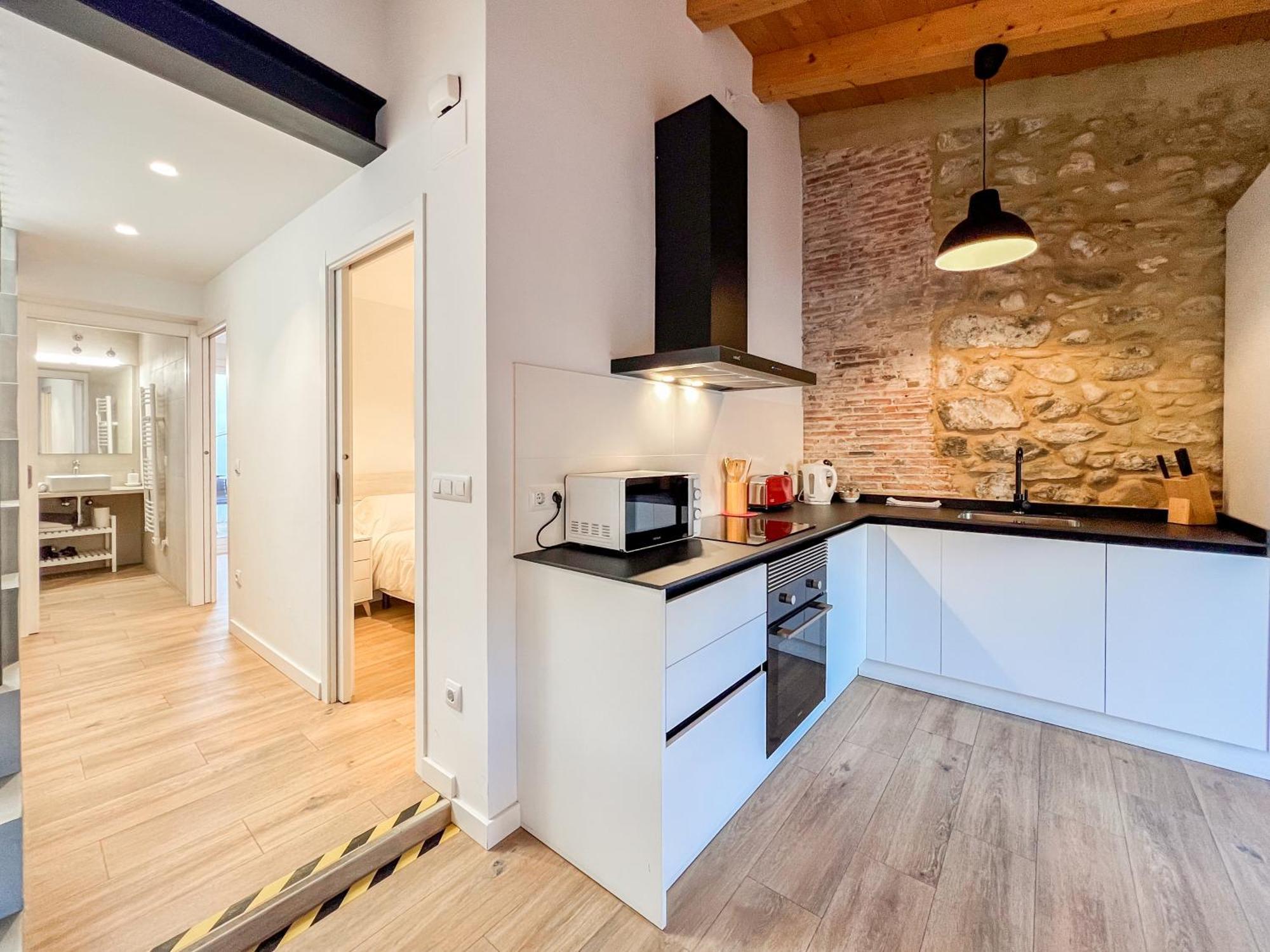 Ganganell Atic Apartamento Con Terraza En Besalú Exteriör bild
